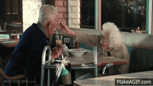 Old Couple Old People GIF - Old Couple Old People Old Couple Eating GIFs