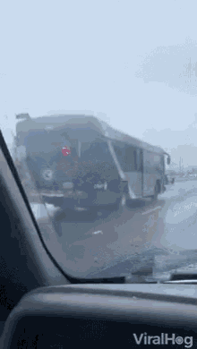 Police Transport Raining On The Road GIF - Police Transport Raining On The Road Convoy GIFs