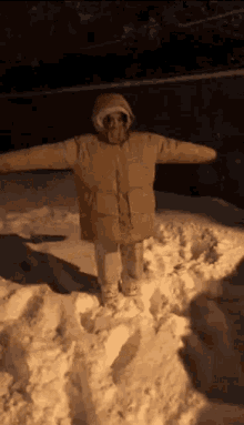 Aia Snow Day GIF - Aia Snow Day Snow Angel GIFs