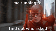 Who Asked Flash GIF - Who Asked Flash Flash Cw GIFs