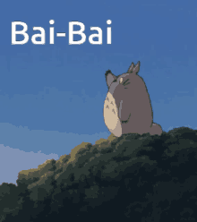 Bye Totoro GIF - Bye Totoro Anime GIFs