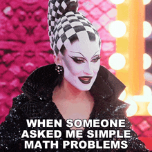 When Someone Asked Me Simple Math Problems Gottmik GIF - When Someone Asked Me Simple Math Problems Gottmik Rupaul'S Drag Race All Stars GIFs
