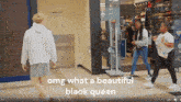 Black Queen Prank GIF - Black Queen Prank GIFs