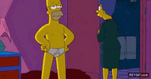Skinny Homer Homer Back Fat GIF - Skinny Homer Homer Back Fat Homer Simpson GIFs