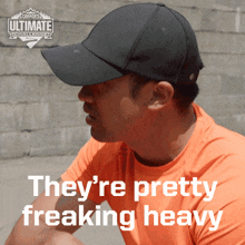 Theyre Pretty Freaking Heavy Gilmore Junio GIF - Theyre Pretty Freaking Heavy Gilmore Junio Canadas Ultimate Challenge GIFs