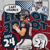 Indianapolis Colts (21) Vs. Houston Texans (24) Third-fourth Quarter Break GIF - Nfl National Football League Football League GIFs
