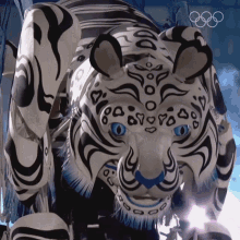 Tiger Figure Olympics GIF - Tiger Figure Olympics Tiger Dance Performance GIFs