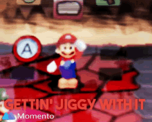 Mario Gettin Jiggy With It GIF - Mario Gettin Jiggy With It Dance GIFs