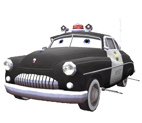 Sheriff Model Sticker - Sheriff Model Cars Movie - Discover & Share GIFs