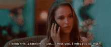 Natalie Portman I Miss You GIF - Natalie Portman I Miss You GIFs