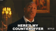 Heres My Counteroffer Agent John Hartley GIF - Heres My Counteroffer Agent John Hartley Dwayne Johnson GIFs
