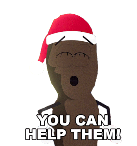 You Can Help Them Mr Hankey Sticker - You Can Help Them Mr Hankey Season4ep17a Very Crappy Christmas Stickers
