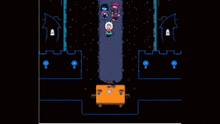 a screenshot of a video game that says come on kris what wrong ?
