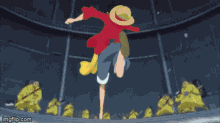 One Piece Hands Up GIF - One Piece Hands Up Luffy GIFs