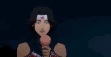 Ice Cream Is Wonderful - Justice League GIF