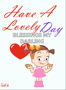 Have A Lovely Day Heart GIF