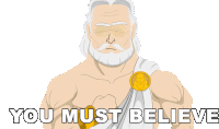 You Must Believe Zeus Sticker - You Must Believe Zeus South Park Stickers