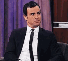 justin theroux really confused oh yeah ok
