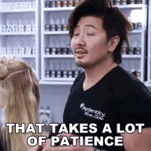 That Takes A Lot Of Patience Guy Tang GIF - That Takes A Lot Of Patience Guy Tang That Takes A Lot Of Time GIFs