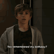 You Remembered My Birthday Charlie GIF - You Remembered My Birthday Charlie Secret Headquarters GIFs