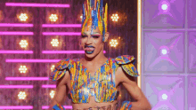Grin Yvie Oddly GIF - Grin Yvie Oddly Rupauls Drag Race All Stars GIFs