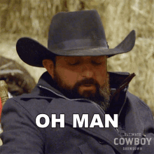 Oh Man Eddie Peña GIF - Oh Man Eddie Peña Ultimate Cowboy Showdown GIFs