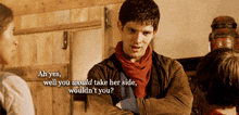 Merlin Of Course GIF - Merlin Of Course Take Her Side GIFs