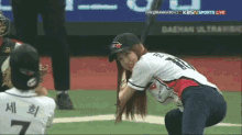 baseball daehyung deng awkward first time