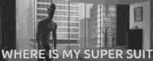 Super Suit Black And White GIF - Super Suit Black And White GIFs