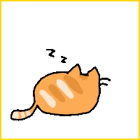 Sleeping Fat Cat Zzzzzzzzz Sticker - Sleeping Fat Cat Zzzzzzzzz Stickers