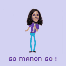 Go Manon Go Manon Aubry GIF - Go Manon Go Manon Aubry Aubry GIFs