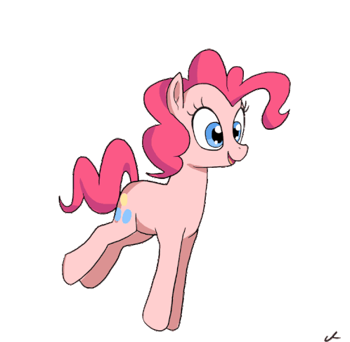 Pinkie Pie Funny Pony Sticker - Pinkie Pie Funny Pony Spin Stickers