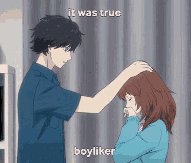Anime Couple Anime Boy GIF - Anime Couple Anime Boy Anime Girl
