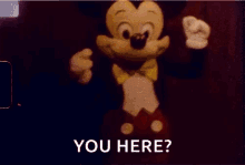 Disney You Here GIF - Disney You Here Mickey Mouse GIFs