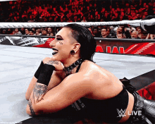 The Judgment Day Rhea Ripley GIF - The Judgment Day Rhea Ripley Cute Face GIFs