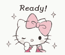 Hello Kitty Ready GIF - Hello Kitty Ready GIFs