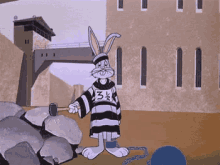 Bugs Bunny In Prison GIF - Prison Jail Bugs Bunny Prison GIFs