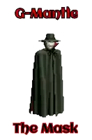 a g-mantle poster with a man in a cape holding roses