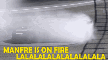 Manfre Is On Fire GIF