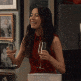 A Toast To Pearl Carly GIF - A Toast To Pearl Carly Icarly GIFs