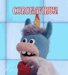 gary unicorn gary unicorn puppet coronavirus