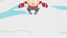 Hold Bricks And Ski Stan Marsh GIF - Hold Bricks And Ski Stan Marsh South Park GIFs