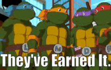 tmnt michelangelo theyve earned it they deserved it turtles forever