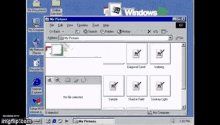 Windows Me My Pictures Open GIF - Windows Me My Pictures Open Desktop GIFs