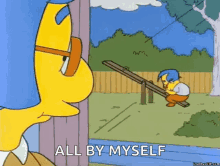 The Simpsons Seesaw GIF - The Simpsons Seesaw Milhouse GIFs