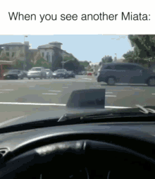 When You See Another Miata Miata GIF