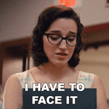 I Have To Face It Jane GIF - I Have To Face It Jane Grease Rise Of The Pink Ladies GIFs