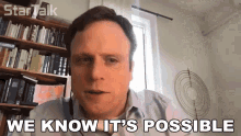 We Know Its Possible Dr Chris Mason GIF - We Know Its Possible Dr Chris Mason Startalk GIFs