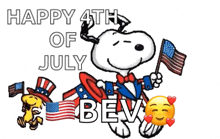 Fourth Of July Snoopy GIF - Fourth Of July Snoopy Happy Fourth Of July GIFs
