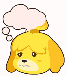 isabelle acnh animal crossing animal crossing new horizons thought